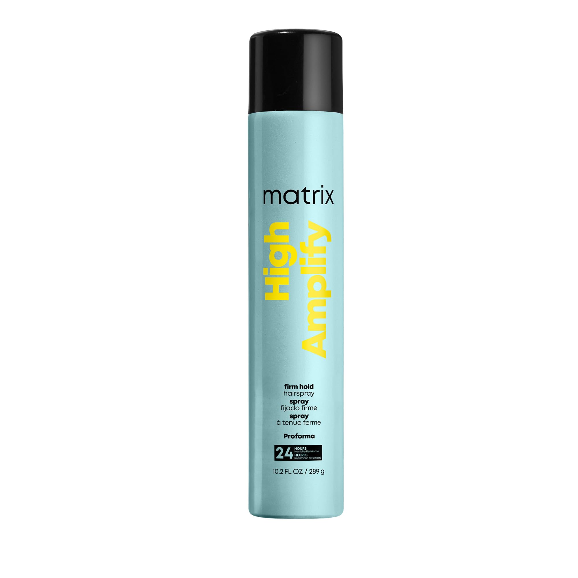 Matrix High Amplify ProForma Firm Hold Hairspray - Adds Intense Volume & Shine, For Fine Hair, Silicone-Free and Vegan, Humidity