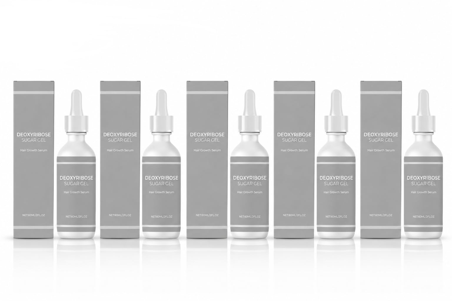 Deoxyribose Sugar Gel Hair Growth Serum 60ml