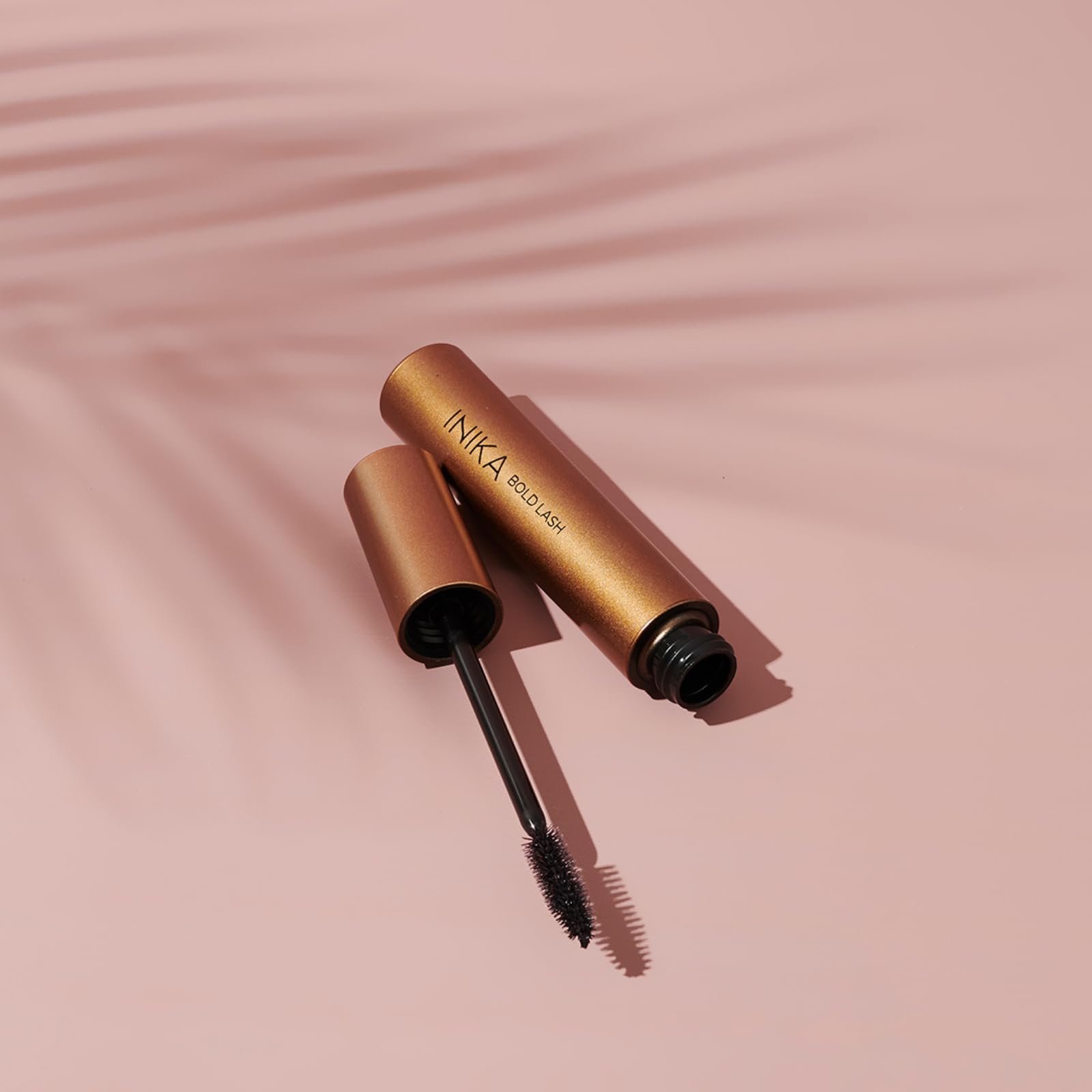 INIKA Organic Bold Lash Mascara, Vegan and Non-Toxic, Amplifies Lashes for Volume and Length, with Conditioning Botanical Ingred