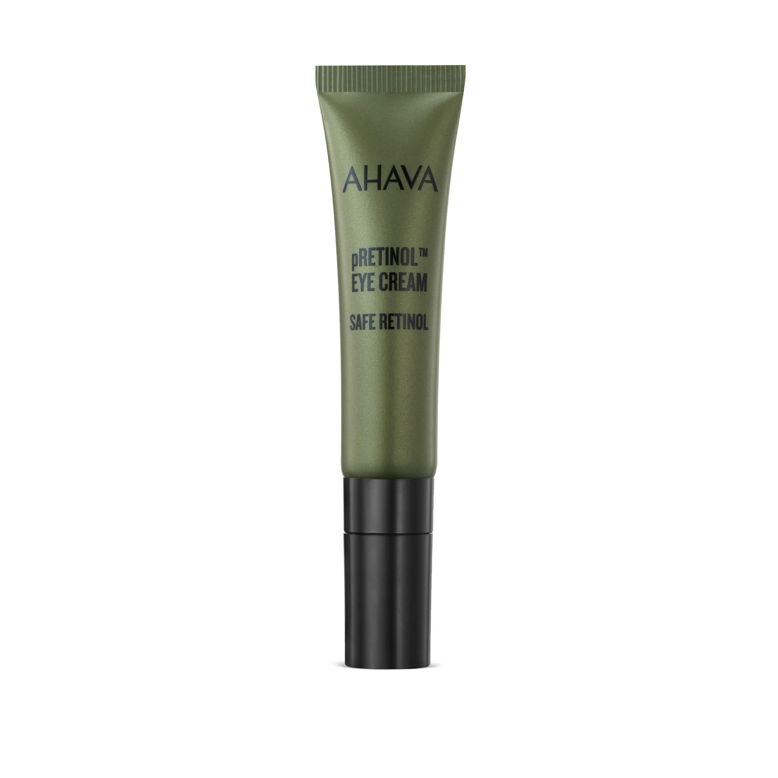AHAVA Safe pRetinol Eye Cream - With Patented Exclusive Safe pRetinol & Dead Sea Osmoter, Firming & Smoothing Eye Cream, Fine Li