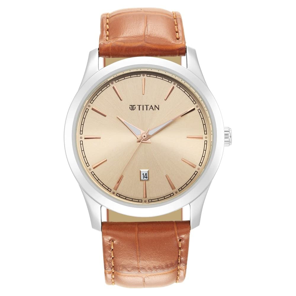 Titan Trendsetters With Light Rose Gold Dial, Strap, Strap