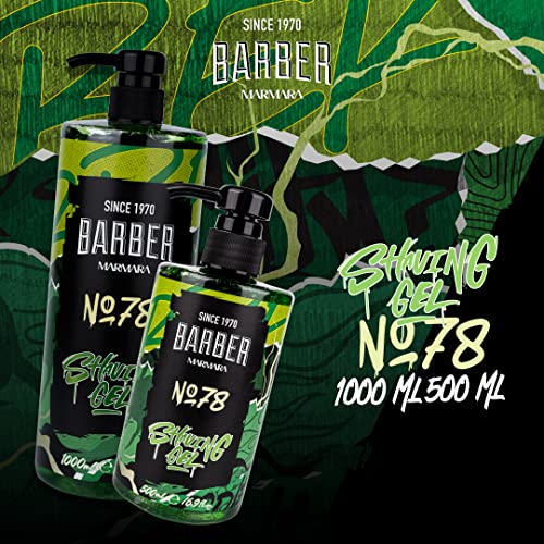 Barber Marmara Shaving Gel Series (500 ml, 78)