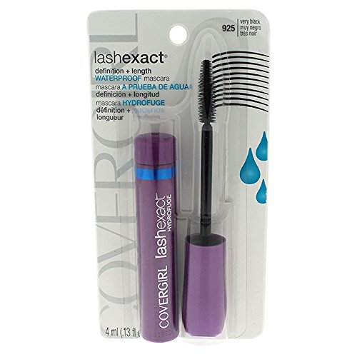 Covergirl Lash Exact Mascara Waterproof, Very Black, 44 Oz (Packaging May Vary)