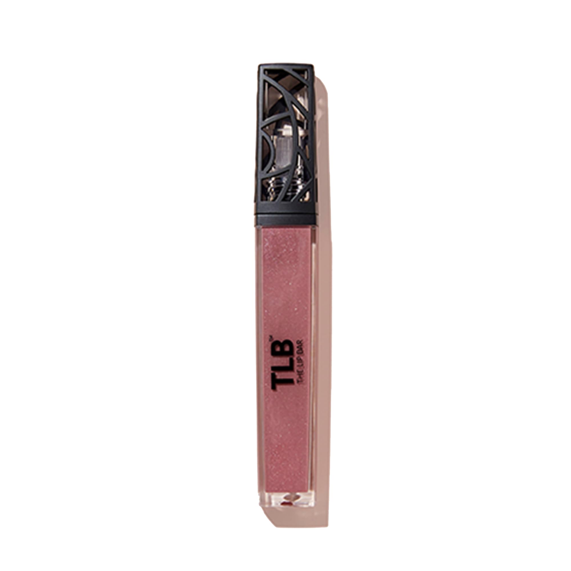 The Lip Bar Vegan Non-Sticky Lip Gloss, with Hydrating Shea Butter for a Lightweight, High Shine Finish, Girl Boss - Muted Pink 