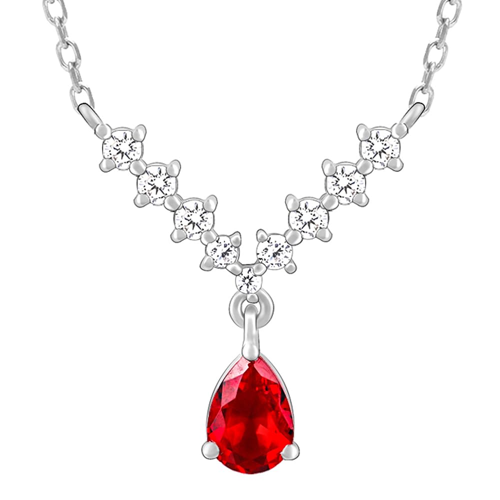 Giva 925 Silver Soulmate Necklace|Gift For Girlfriend| With Certificate Of Authenticity And 925 Stamp | 6 Months Warranty*
