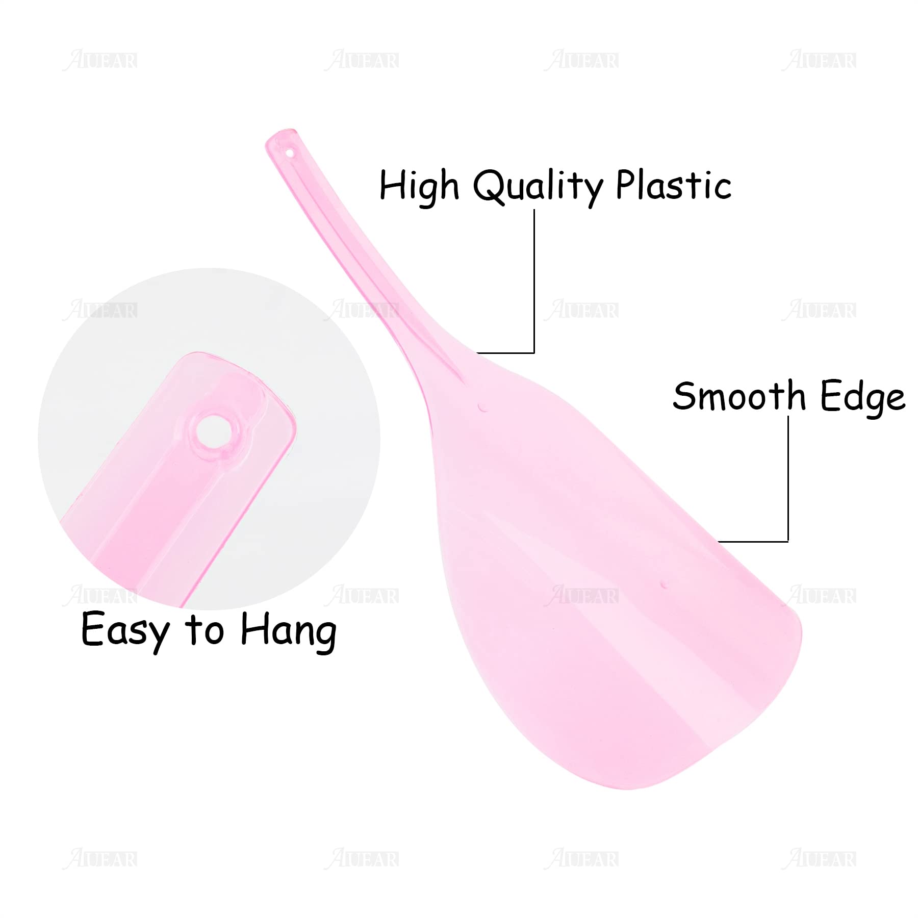 Auear, Pro Barber Hairspray Face Shield Hair Salon Hairdressing Hair Stylist Mask Salon Hair Cutting Dust Water Proof Plastic Sh
