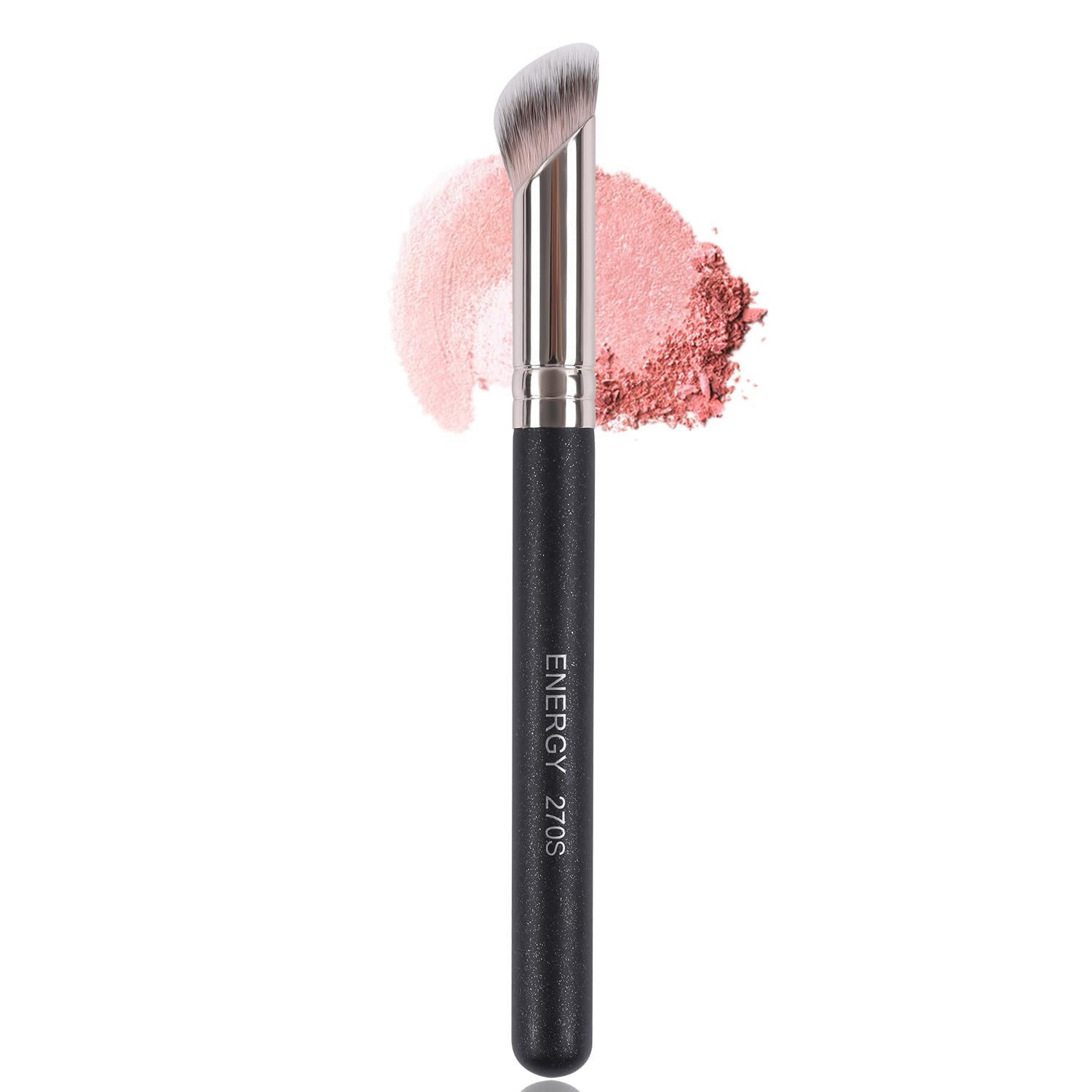 Energy Nose Contour Brush Angled Small Foundation Brush- Versatile Makeup Brush For Precision Contouring & Concealing, Perfect F