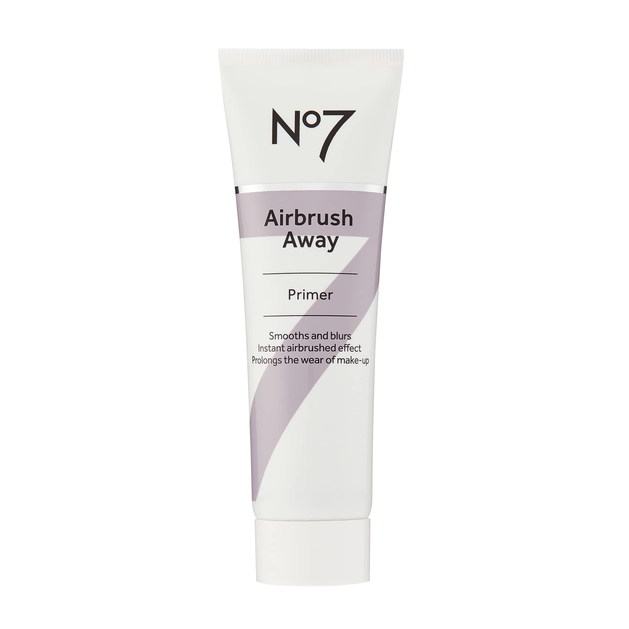 No7 Airbrush Away Primer - Hydrating Makeup Primer With Hyaluronic Acid for Face - Smooths Appearance of Fine Lines & Wrinkles f
