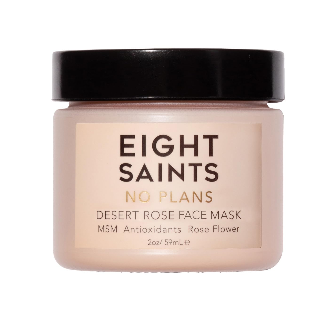 Eight Saints No Plans Clay Face Mask Skin Care Product, Natural and Organic Pore Reducing Clay Facial Mask to Remove Blemishes, 