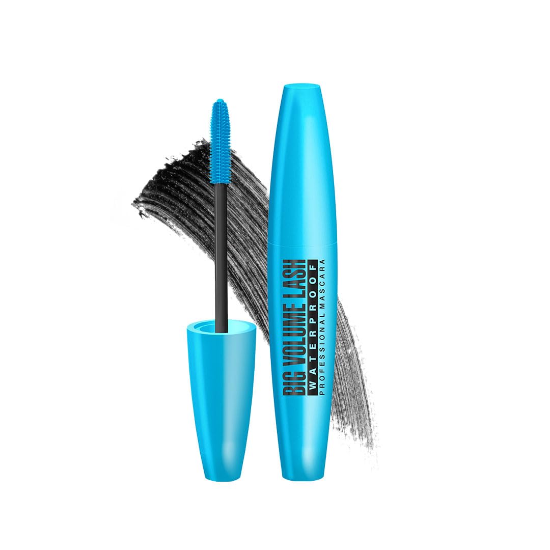 Eveline Cosmetics 9 Ml Big Volume Explosion Mascara, Water Proof, Long Lasting, Smudge Proof Mascara (Pack Of 1)