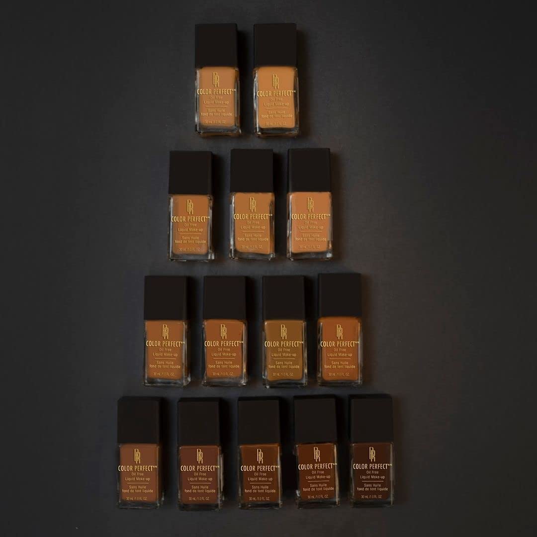 Black Radiance Color Perfect Liquid Full Coverage Foundation Makeup, Nutmeg, 1 Ounce