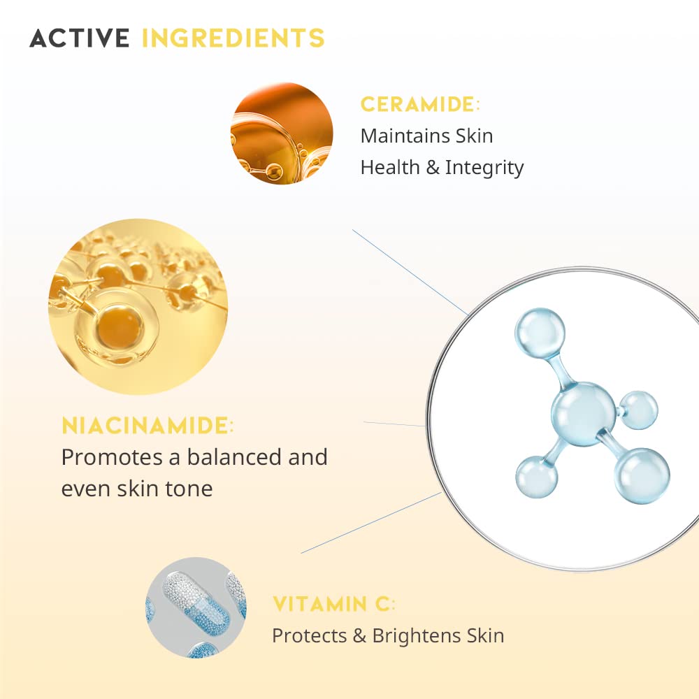 Dark Circle Remover Eye Serum, Eye Bags Treatment For Men And Women, Vitamin C, Niacinamide, Ceramide, Vegan Under Eye Treatment