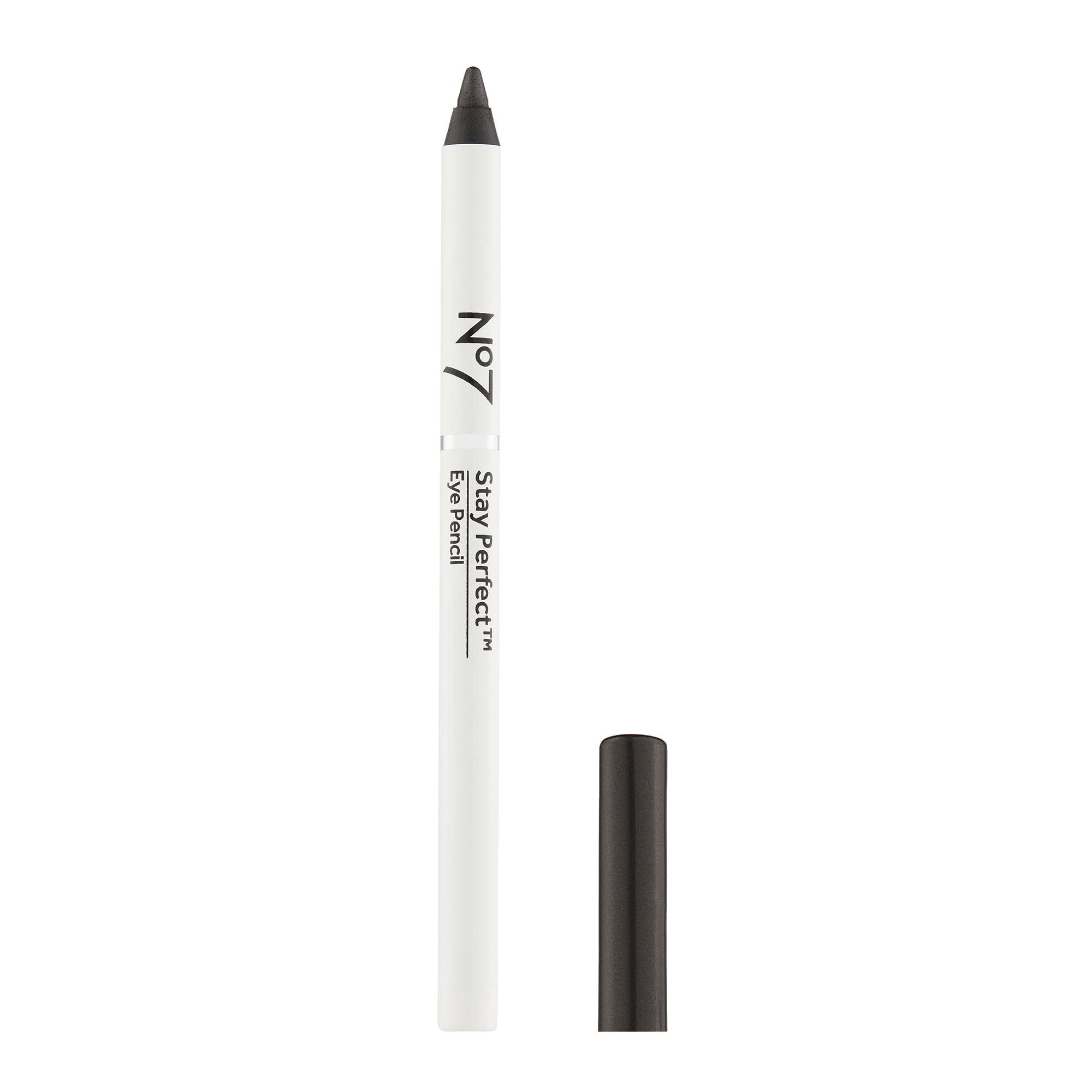 No7 Stay Perfect Amazing Eye Pencil - Black - Precision Tip Pencil Eyeliner For Silky, Effortlessly Smooth Texture - Up To 12 Hr