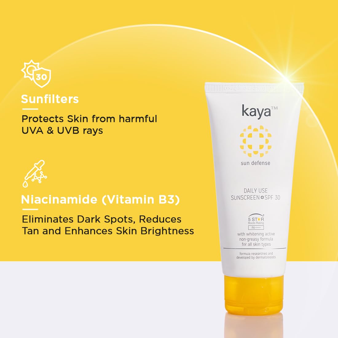 Kaya Skin Clinic Daily Use Sunscreen Spf 30, 75Ml