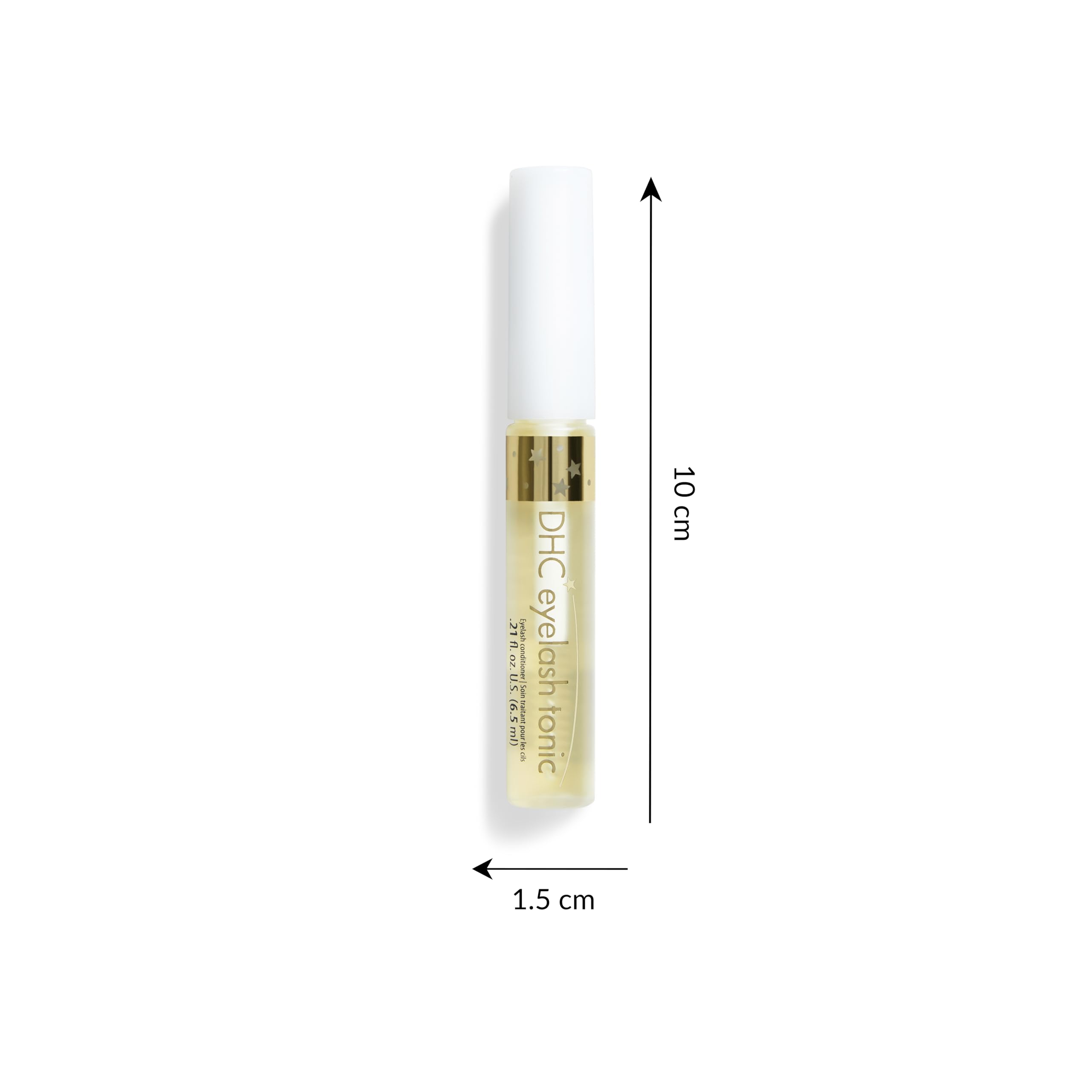 DHC Eyelash Tonic 2 pack, Strenghtening and Conditioning Eyelash Gel, Ideal for brittle lashes or post-extension care, 0.21 fl.