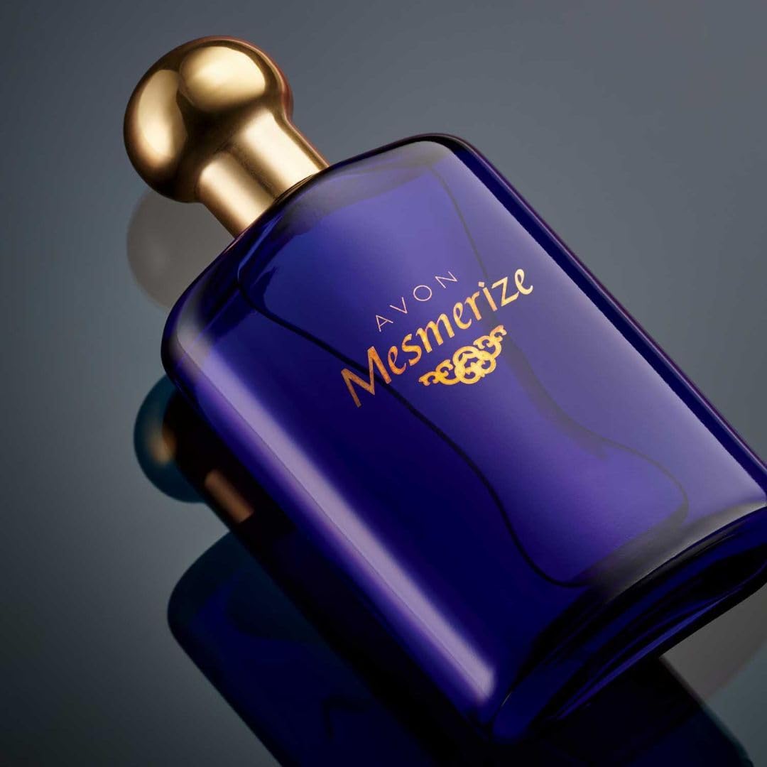 AVON Mesmerize Cologne for Men, 3.4 fl oz, Long Lasting Woody and Spicy Scent for Everyday Wear, Signature Fragrance for Him, Cl