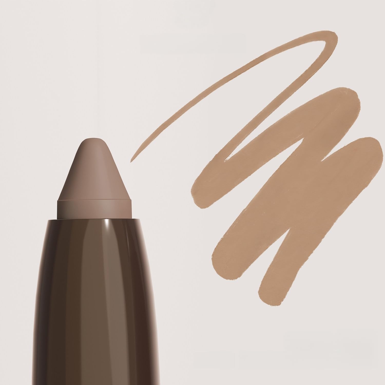 HYNTOOR CreamtoPowder Contour Pen, Natural Matte Finish, Pencil Form, for All Skin Tones, Waterproof, ParabenFree (C02 Brown,
