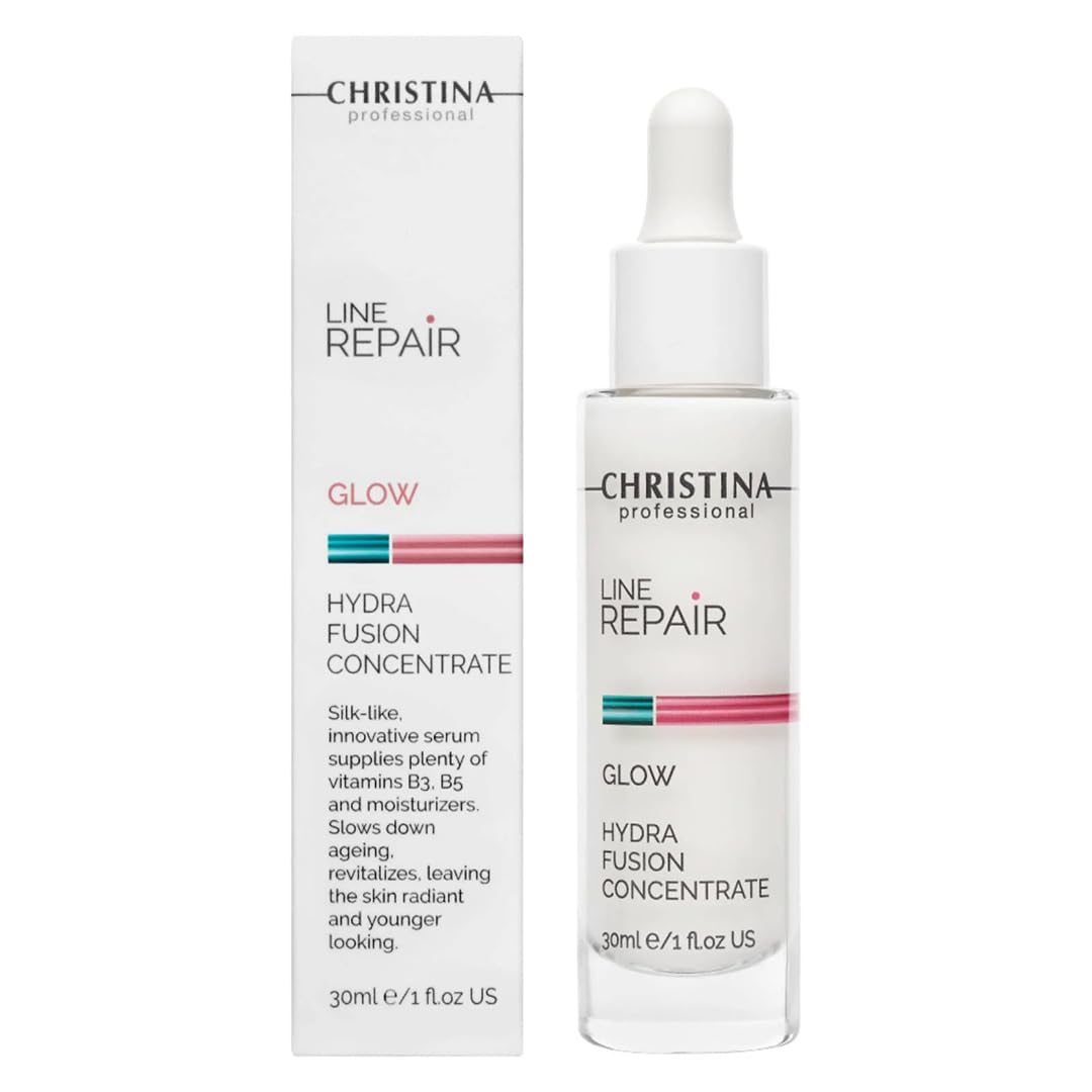 Christina Line Repair Glow Hydra Fusion Concentrate - Hydrating Face Serum with Hyaluronic Acid and Niacinamide - Deep Moisture 