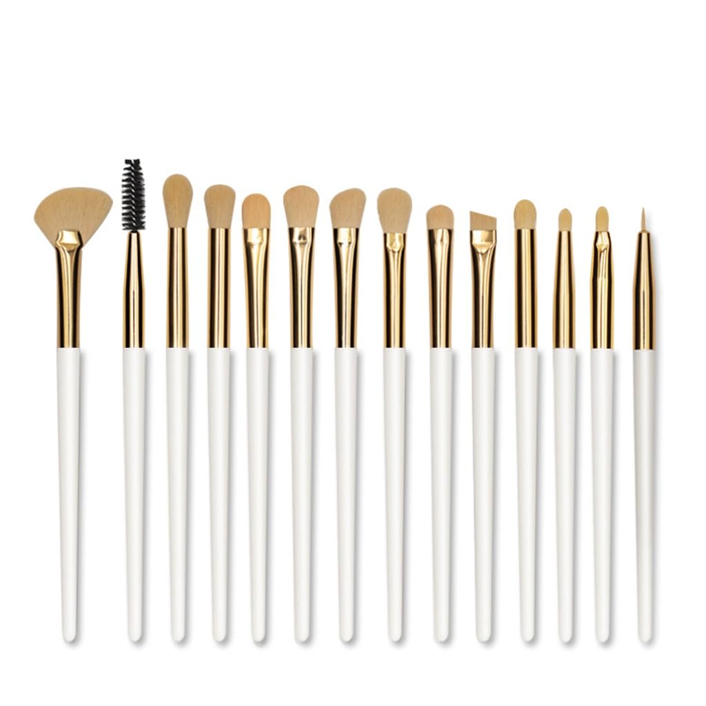 TEOYETTSF 14 Eye Shadow Brushes Set Eye Highlighting and Crouching Brushes Makeup Tools Complete Set