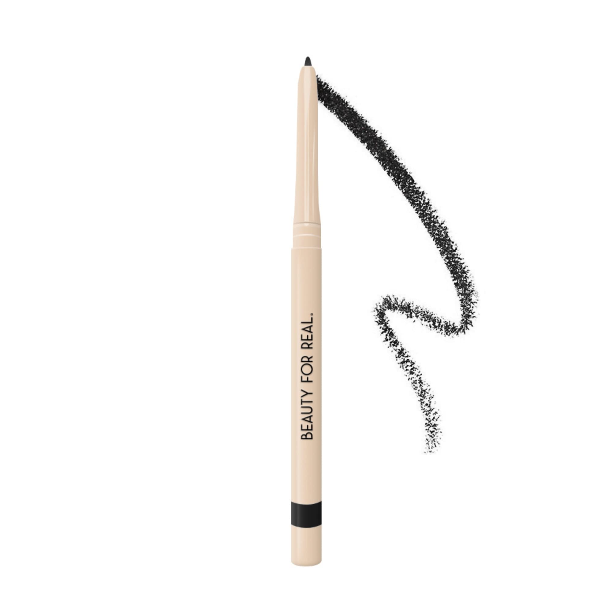 Beauty For Real I-Line 24-7 Eyeliner, Black Magic - Black Matte - Long-Wearing, Waterproof Gel Formula - Safe For Sensitive Eyes