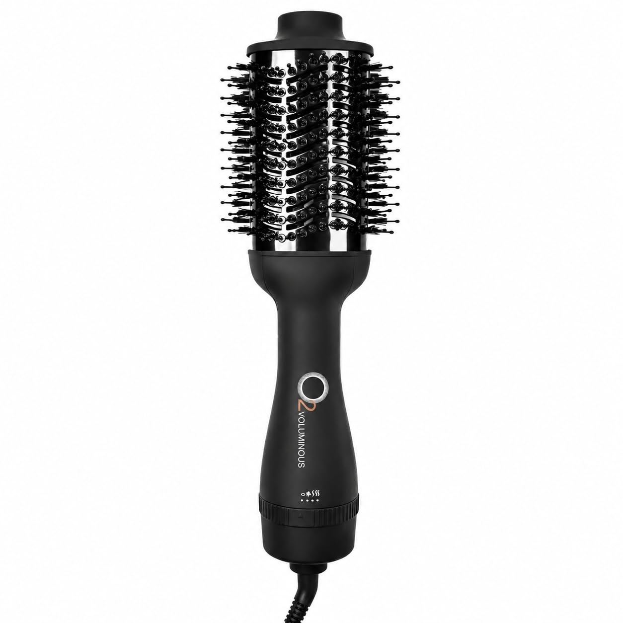 O2 Voluminous 2in1 Blow Dryer Brush, Onyx Tourmaline Ceramic Hair Styler