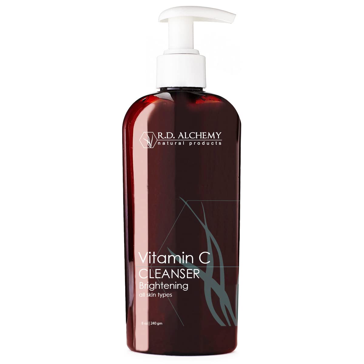 RD Alchemy - Natural & Organic Vitamin C Cleanser. Sulfate free cleanser brightens skin tone and texture as it cleanses skin fro