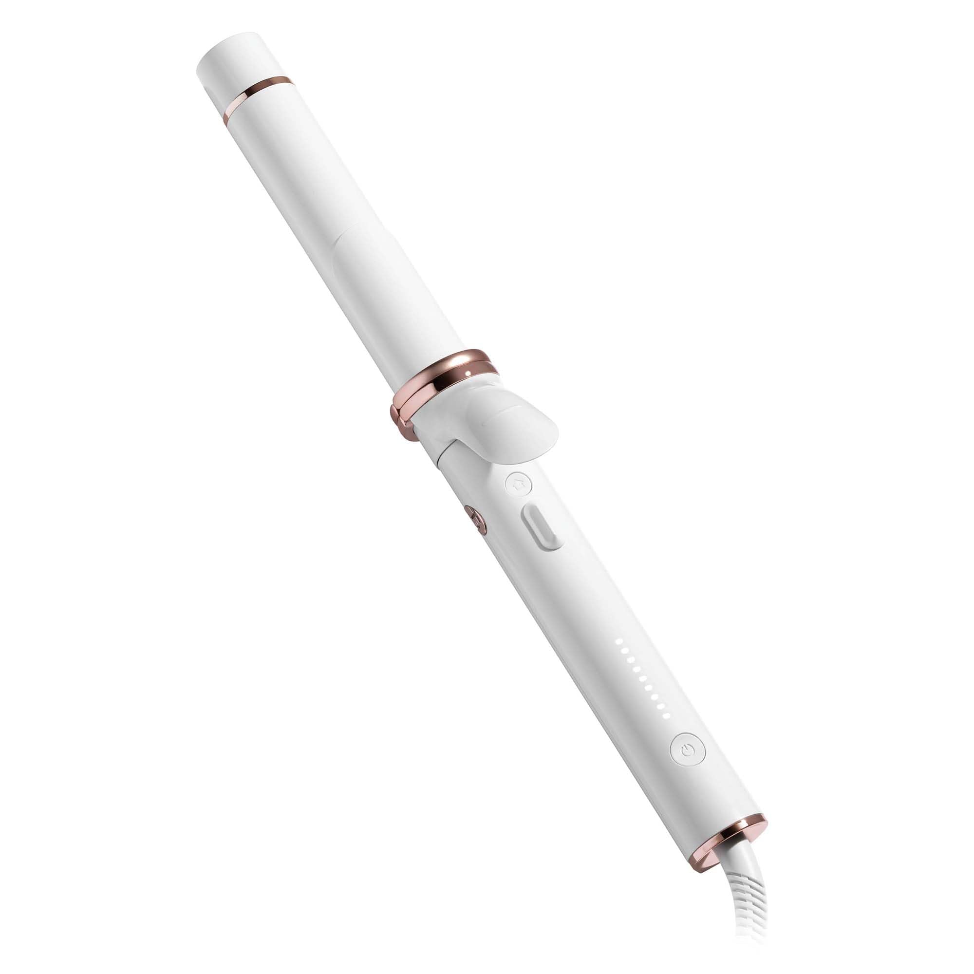 T3 CurlWrap 1.25 Automatic Rotating Curling Iron with Long Barrel, 2 Timer Settings, 9 Heat Settings, Auto-Rotating Ceramic Barr