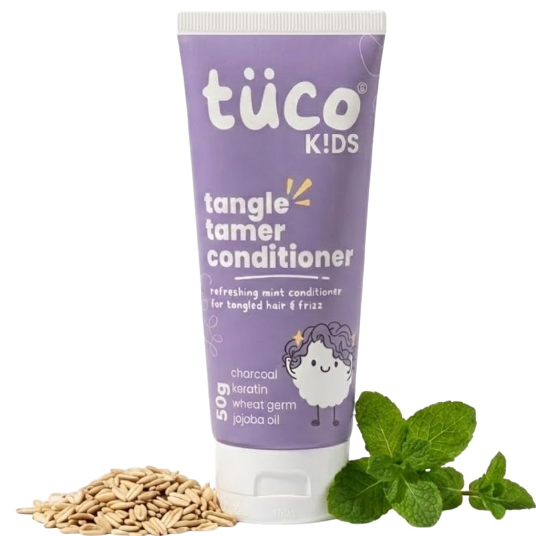 Tuco Kids Tangle Tamer Hair Conditioner, Baby & Kids 210 Years, 50Ml
