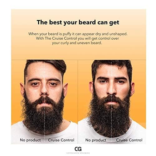 Copenhagen Grooming Cruise Control Beard Balm for Men - Beard Styling Balm - Beard Wax - Beard Care for Men - Men's Beard & Must