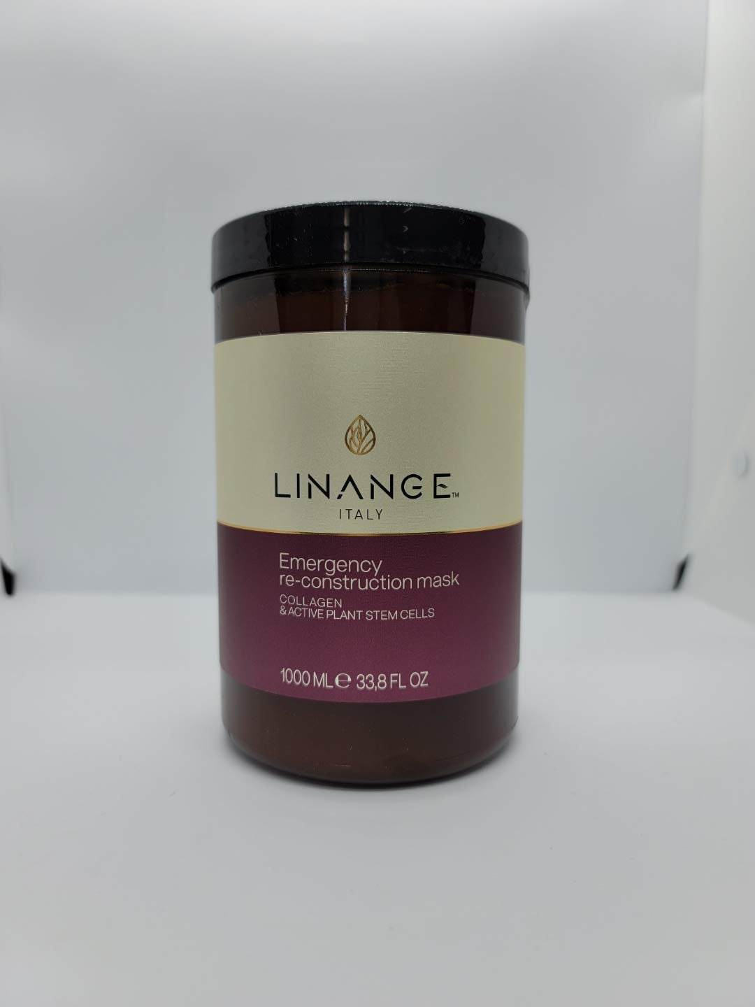 Linange Spa - Emergency Collagen Mask (1000ml); Strengthening, Hydrating, Nourishing, Hair Care Product; Hair Mask w/Proteins fo