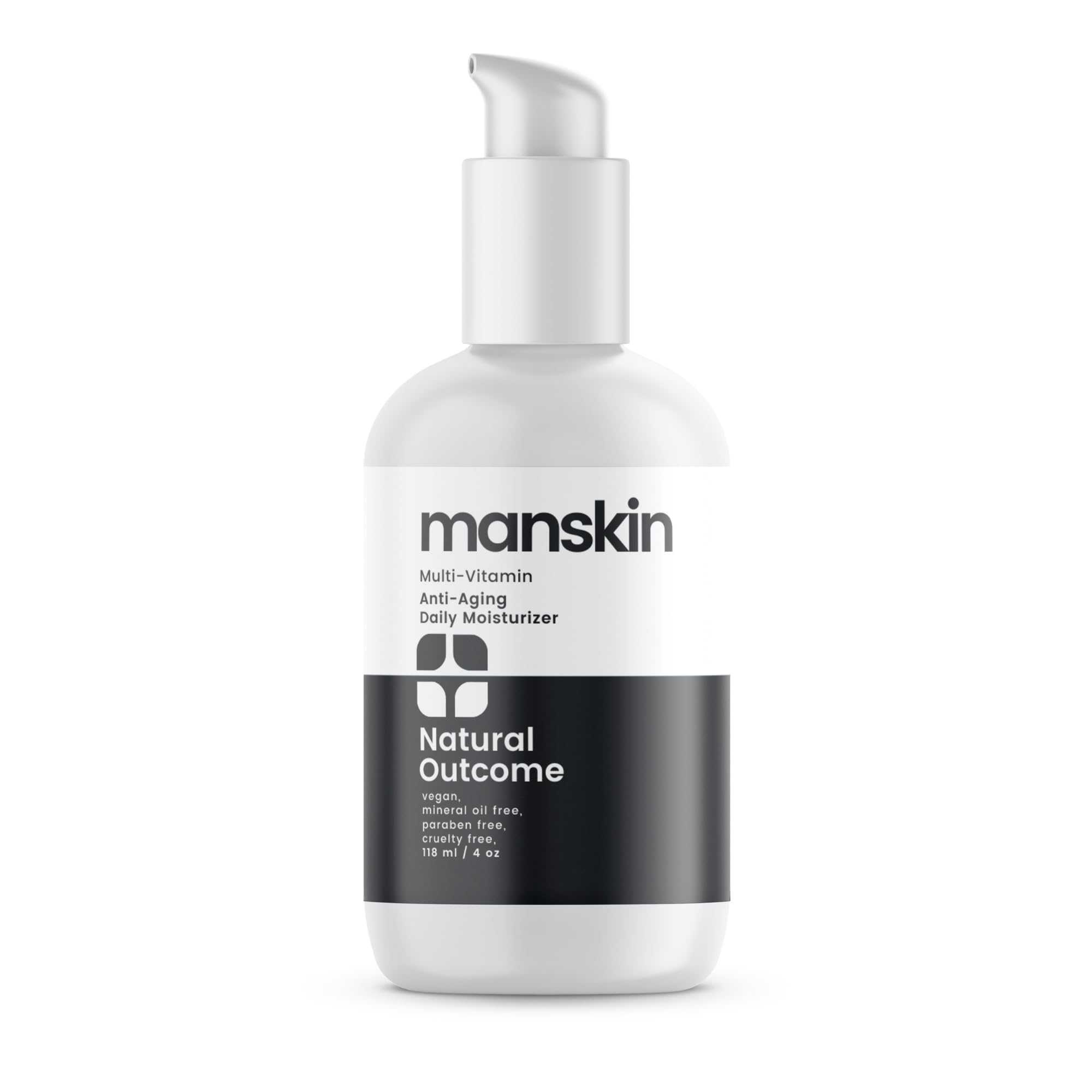 natural outcome Man Skin Moisturizer | Mens Face Cream Moisturizer | Anti Aging Daily Facial Cream for Oily, Dry, and Sensitive 