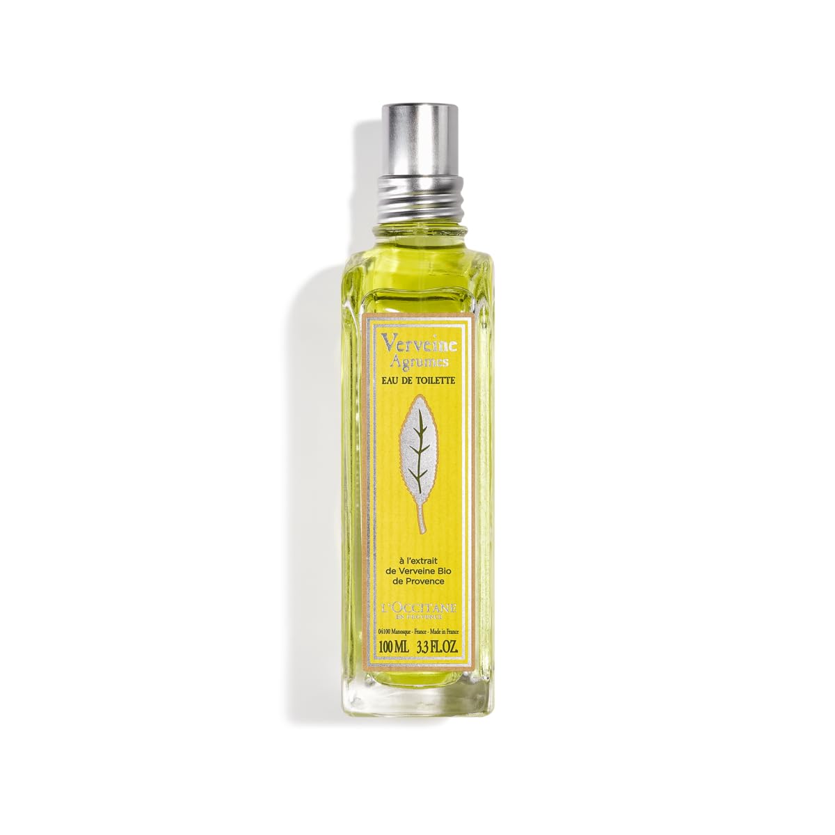 LOCCITANE Crisp Citrus Verbena Eau de Toilette Spray, 3.3 Fl oz.