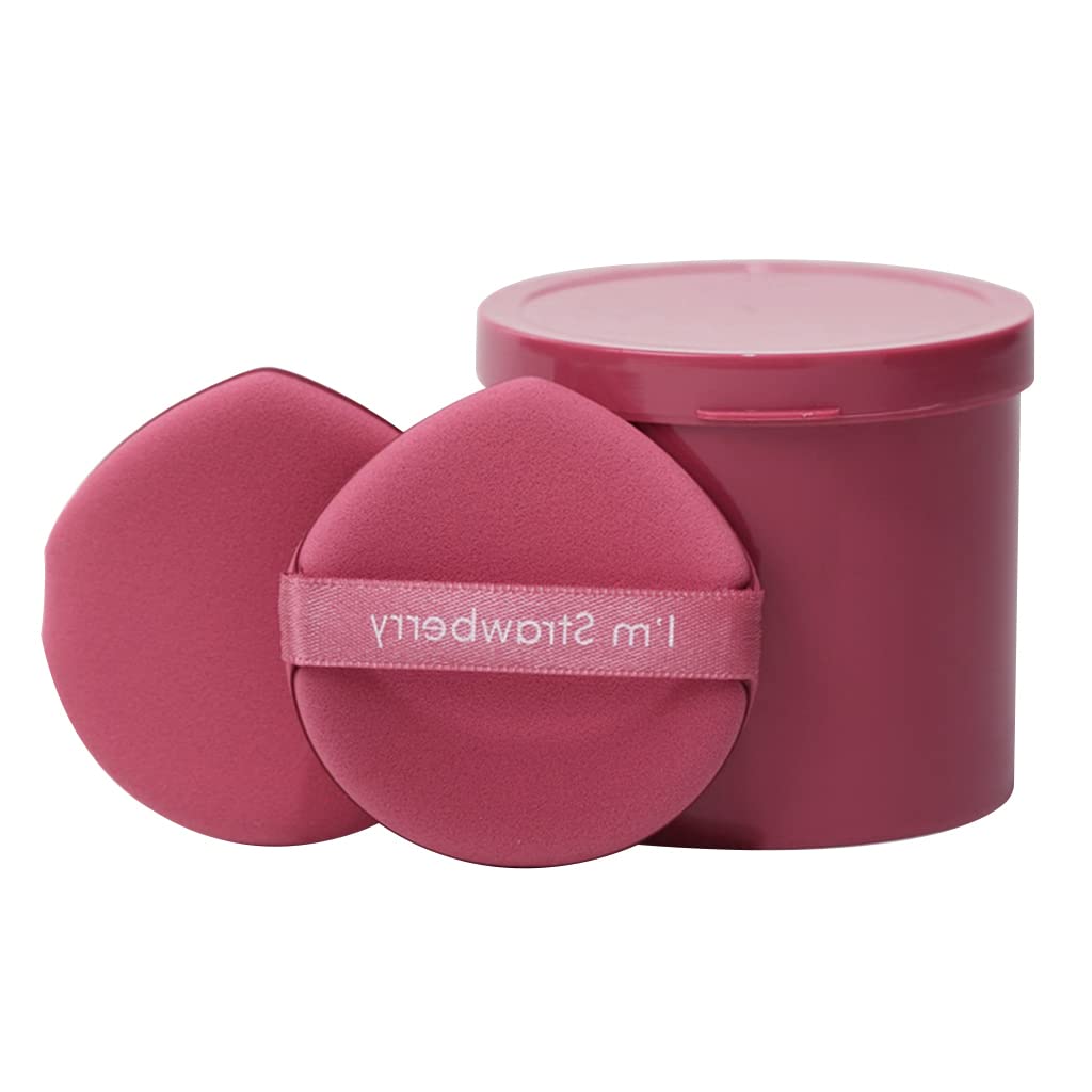 Hasthip 7Pcs Pink Color Makeup Puff Blender Sponge Powder Puff,LatexFree, Air Cushion Pads For Wet & Dry Dual Use Liquid Founda