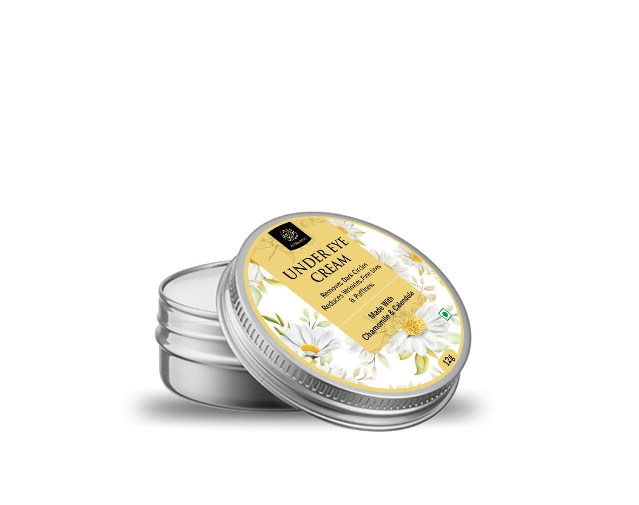 Al Masnoon Under Eye Cream With Chamomile & Calendula ? Advanced Formula To Reduce Dark Circles And Puffiness, 12G Pack Of 1