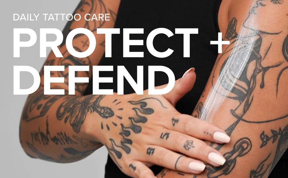 Mad Rabbit Defend Tattoo Sunscreen- SPF 30 100mL Tube- Mineral Sunscreen Lotion - Tattoo Fade Protection and Moisturizer, Anti-A