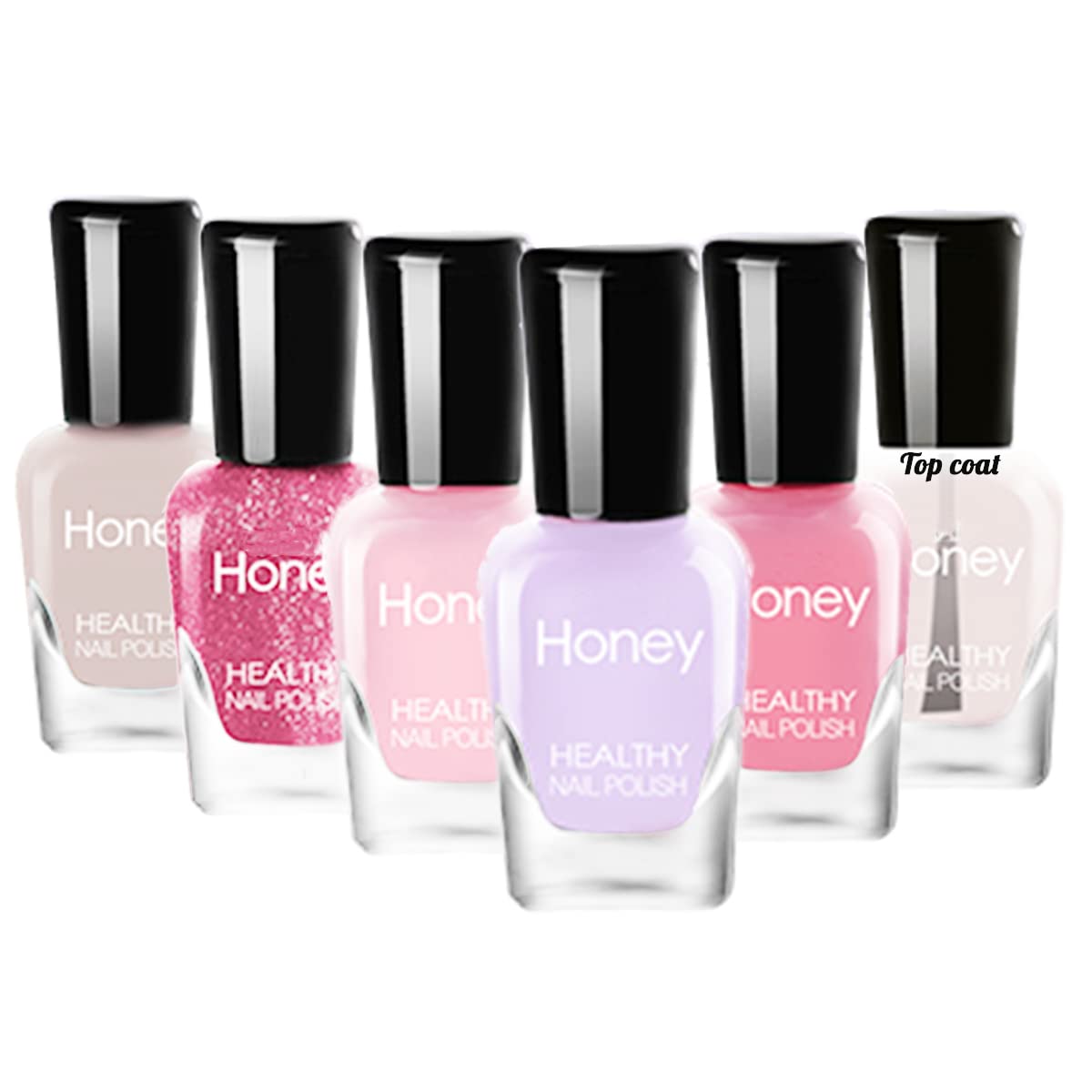 Tophany Non Toxic Nail Polish Set, Easy Peel Off And Fast Dry Nail Polish Set For Pack, Eco Friendly & Organic Water Based Nail