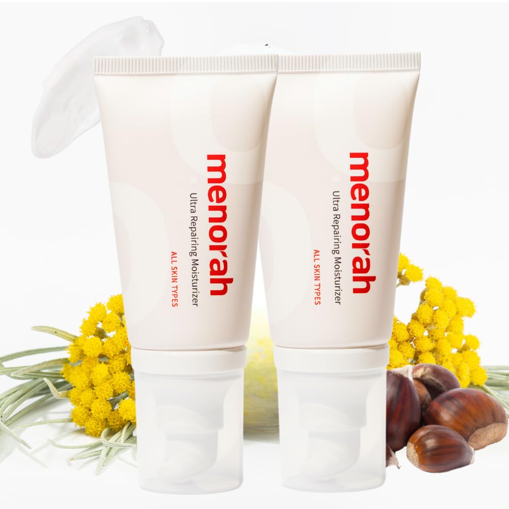 menorah skincare  Ultra Repairing Moisturizer Set, Lightweight, Wrinkle Cream, Skincare Set, Face Moisturizer Kits