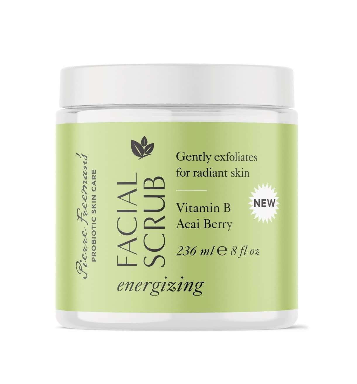 Pierre Freemans Energizing Facial Scrub with Vitamin B and Aa Berry (8 oz.)