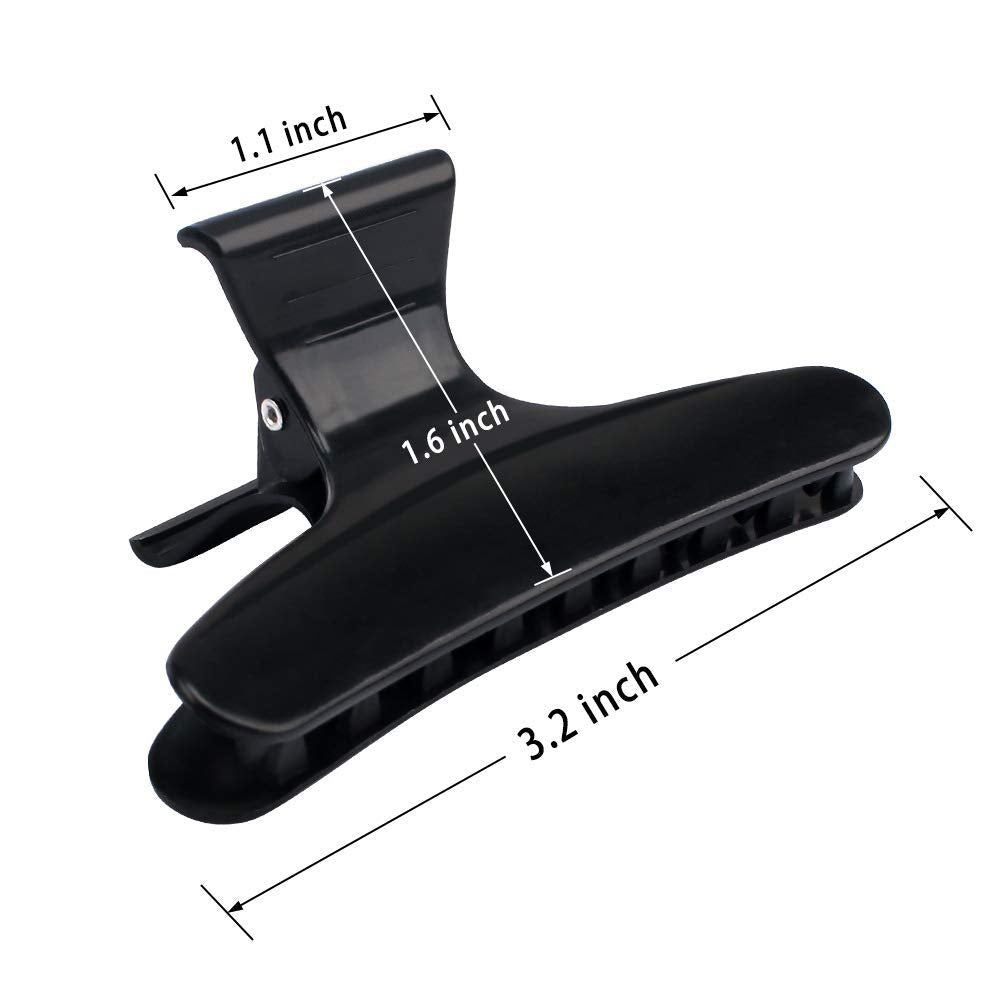 Ondder Hair Clips - Butterfly Hair Clamps, Claw Clips For Styling, Cutting, Coloring, Pro Salon Accessories For Women And Girls