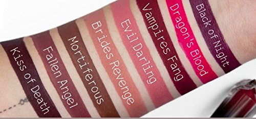 LA Splash Cosmetics Soft Long Lasting Liquid Matte Lipstick - Wickedly Divine Collection (Fallen Angel)
