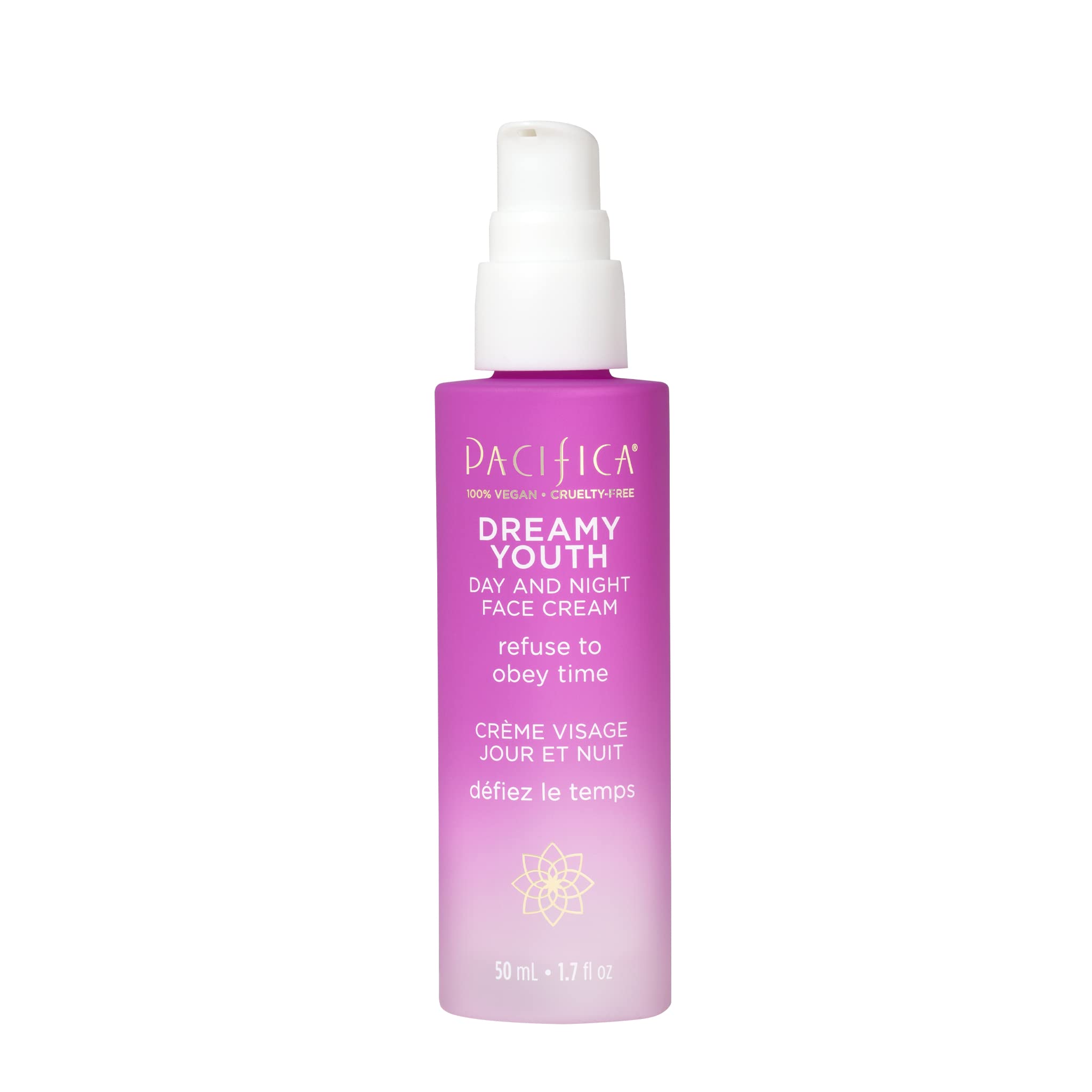Pacifica Beauty, Dreamy Youth Day And Night Face Cream, Daily Hydrating Facial Moisturizer, For All Skin Types, Made With Peptid