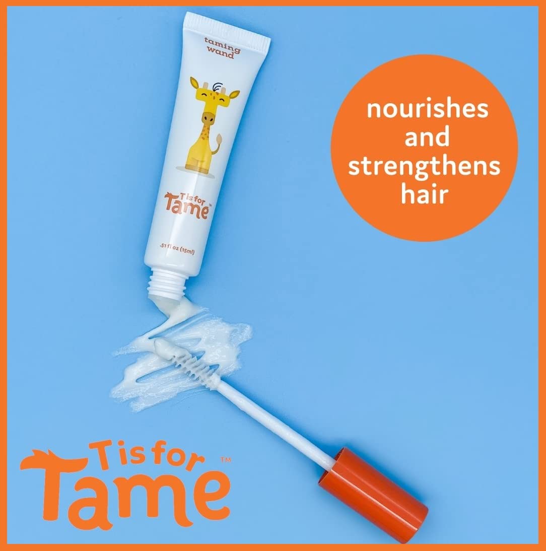 T Is For Tame - Hair Taming Wand - Wand For Frizz, Static, Flyaways & More, Leave In Cream Made With 100% Natural Plant-Based In