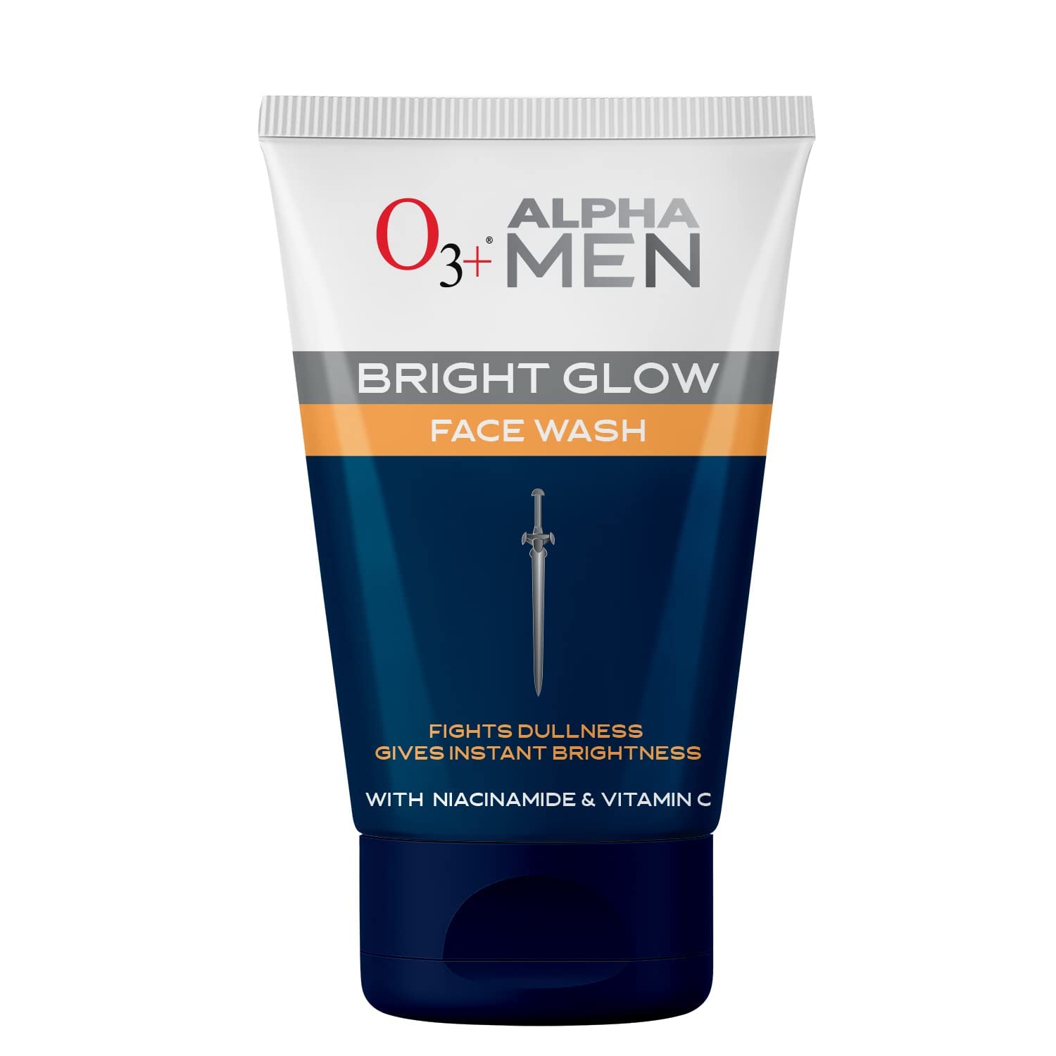 O3+ Alpha Men Bright Glow Face Wash 100G