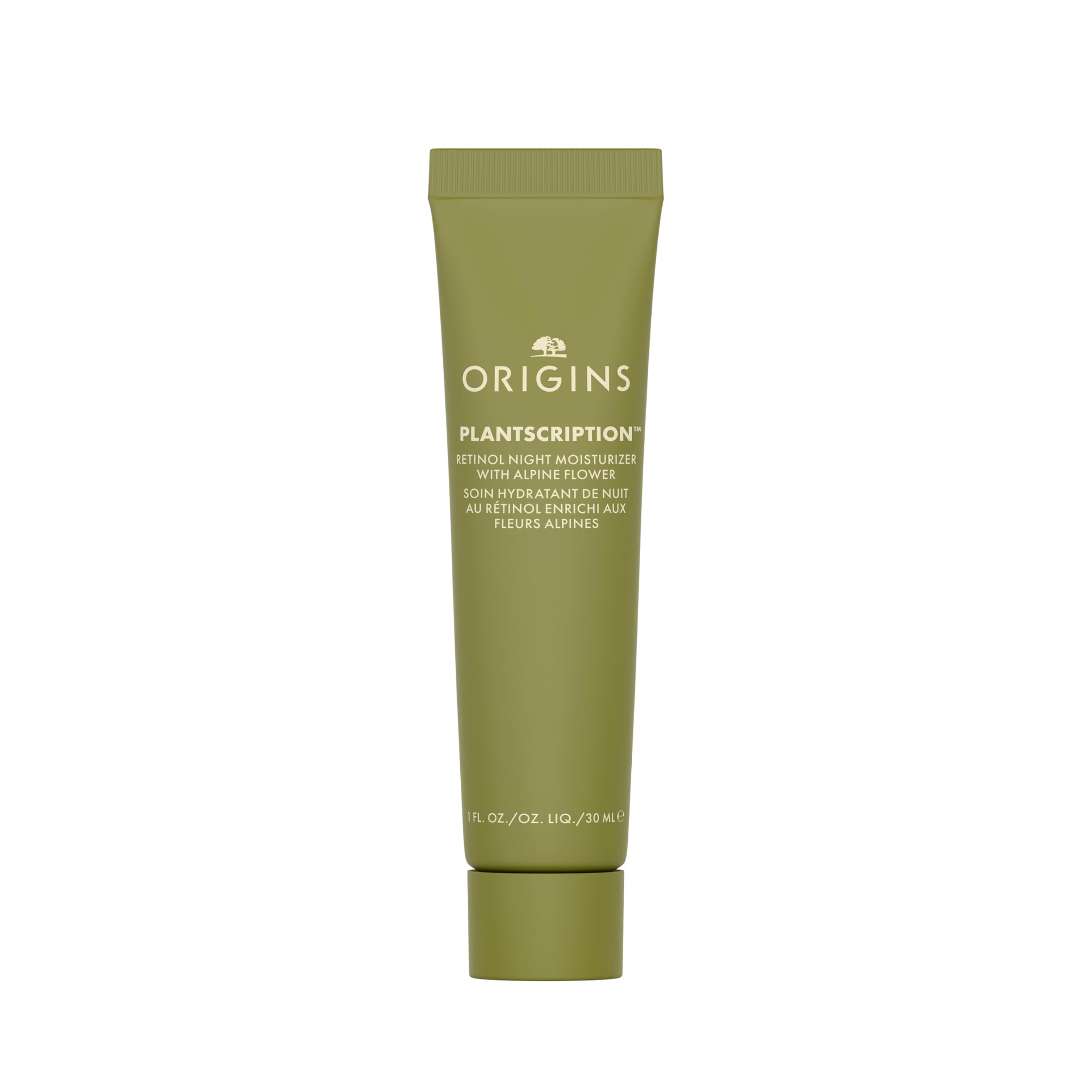 Origins Plantscription Retinol Night Moisturizer With Alpine Flower Unisex Moisturizer 1 oz