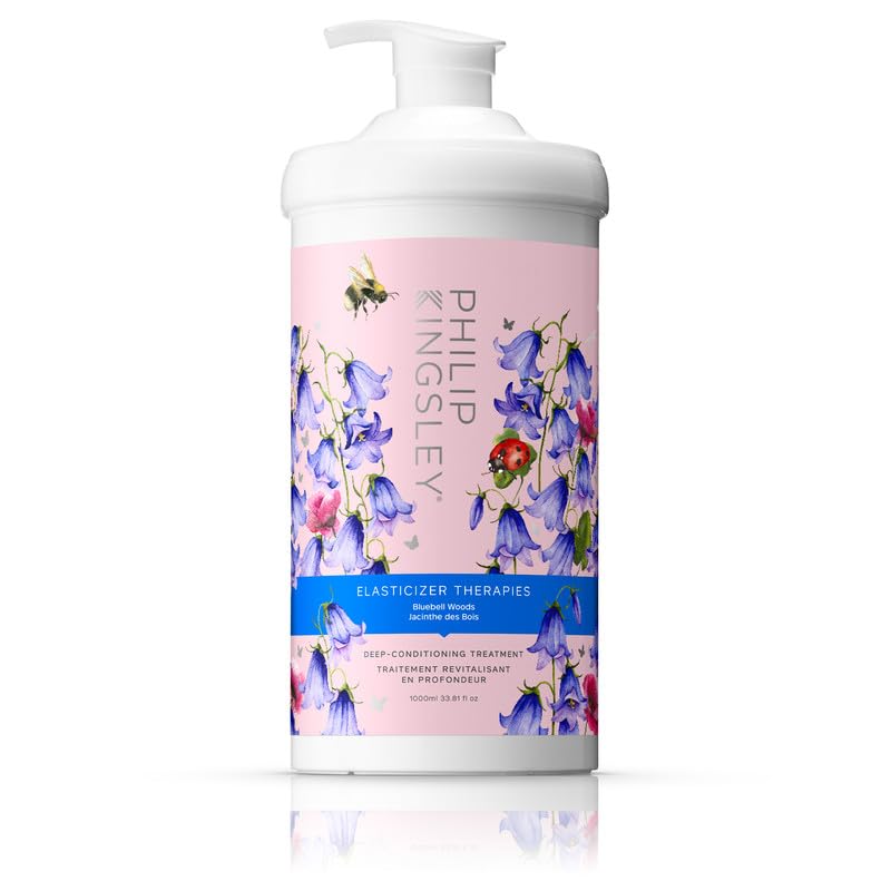 Elasticizer Therapies Bluebell Woods DeepConditioning Treatment Hair Mask Repair for Dry Damaged Curly Hair Hydrate Condition S
