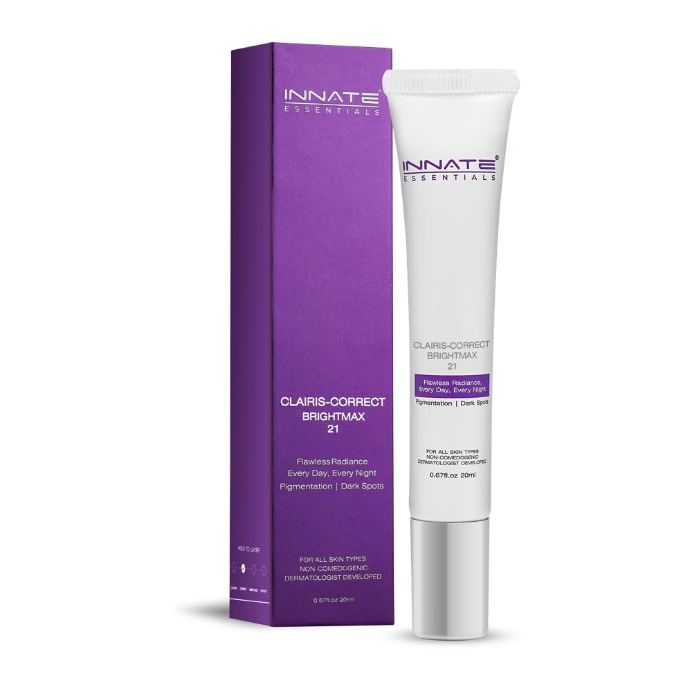 Innate Clairis Correct Brightmax 21 Pigmentation Removal Cream Spf 30 Pa+++ | Niacinamide & Alpha Arbutin | Fades Dark Spots Mel