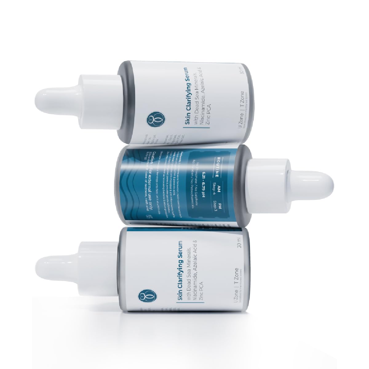 Sea Soul Skin Clarifying Face Serum With Niacinamide, Azelaic Acid & Dead Sea Minerals | For Acne & Dark Spots | Brightening, Po