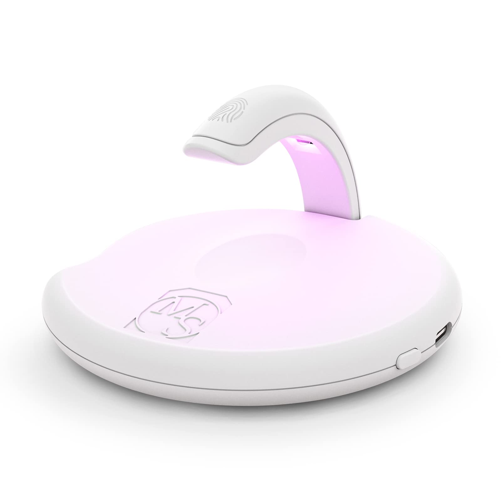 MelodySusie Cordless Rechargeable Mini UV LED Nail Lamp, Art05M Portable Nail Art Lamp Suitable for Single Finger Nail Dryer, In
