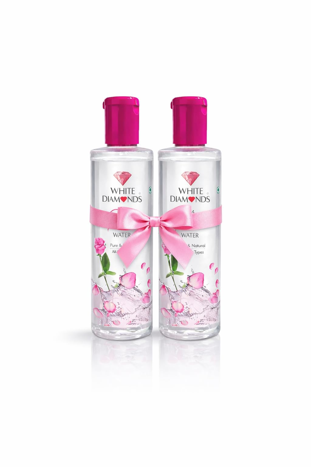 White Diamonds Rose Water 200Ml | Pure & Natural Skin Toner | Refreshing, Hydrating & Glow Enhancing Mist For All Skin Types (Pa