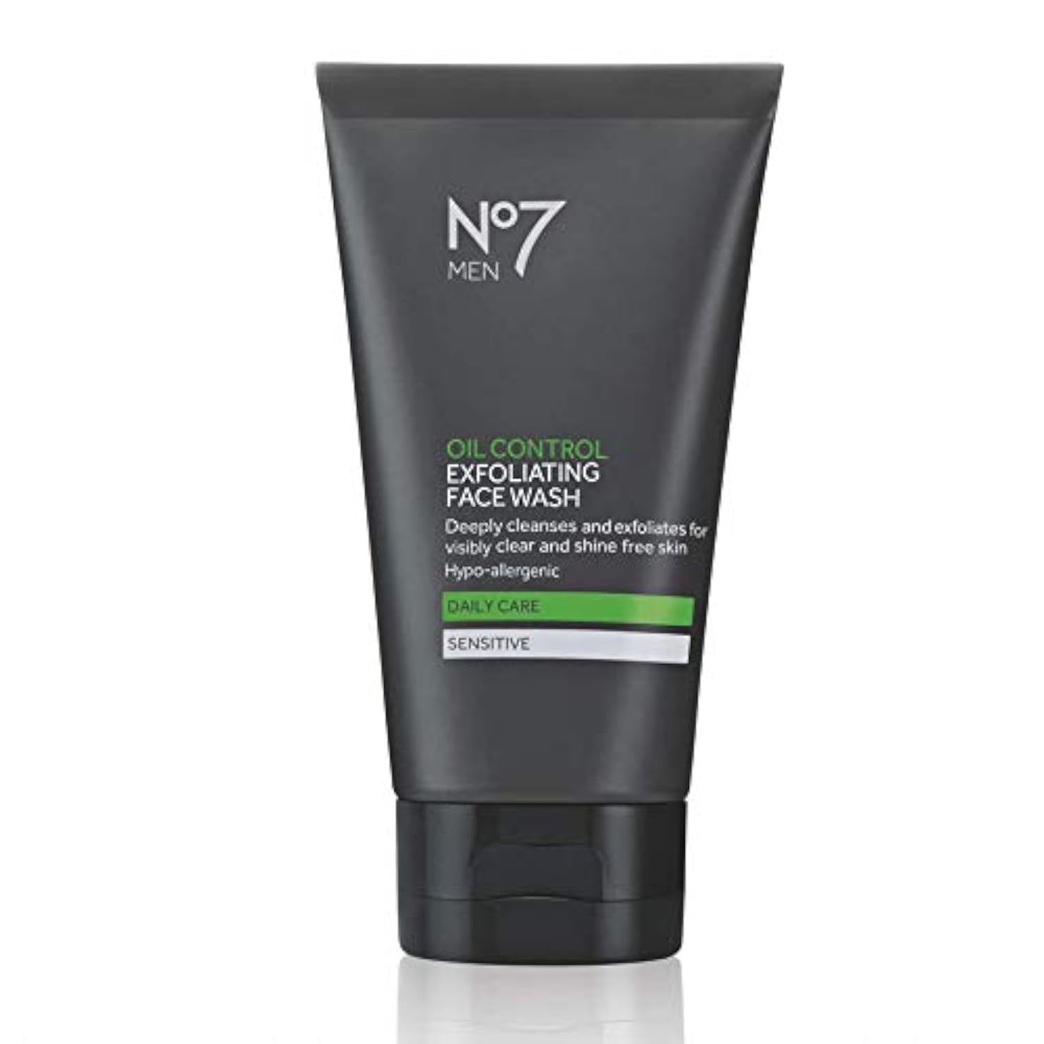 No7 Men Oil Control Exfoliating Face Wash Daily Care Sensitive 150Ml